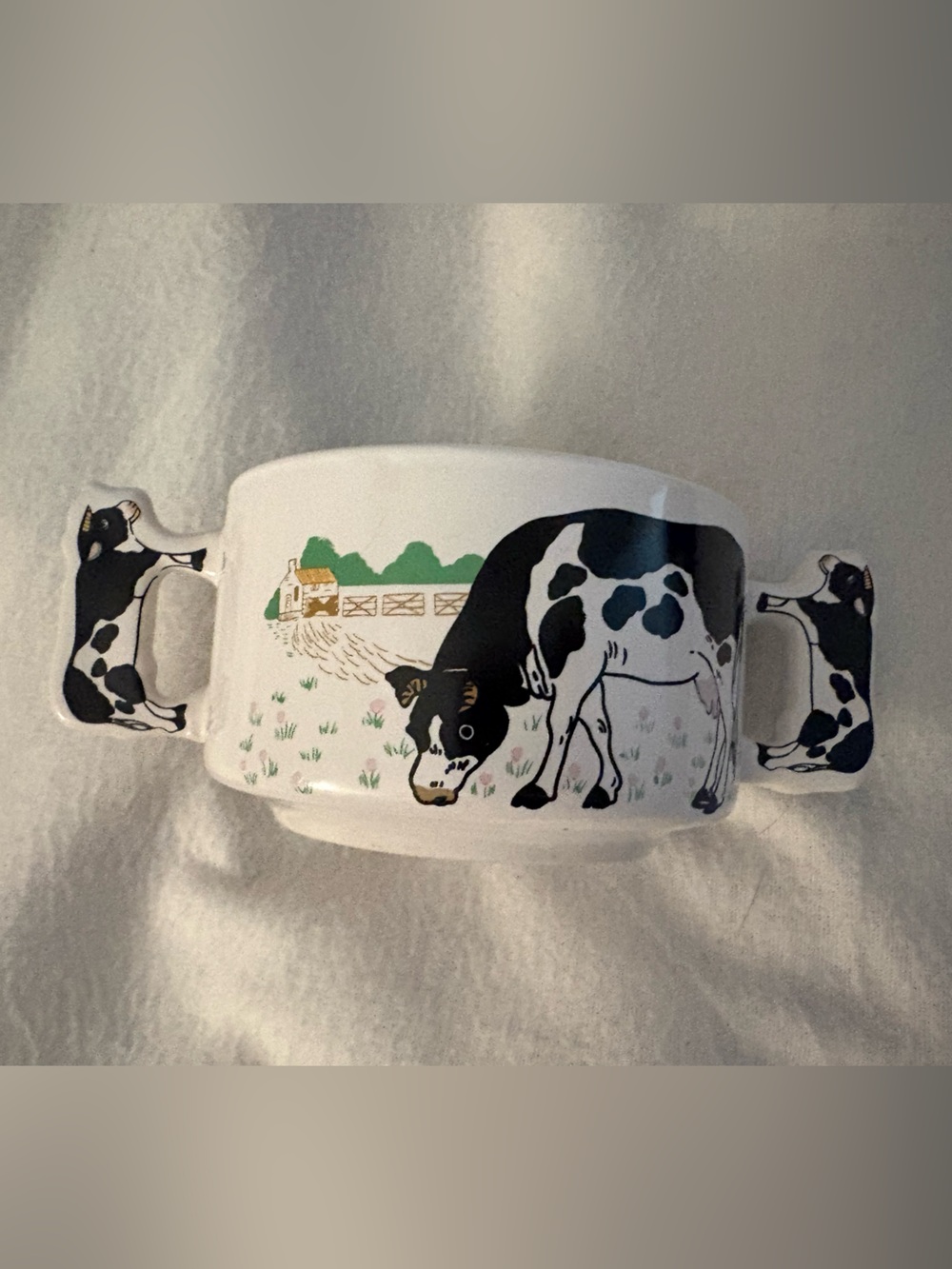 Vintage Quirky Cow Dish